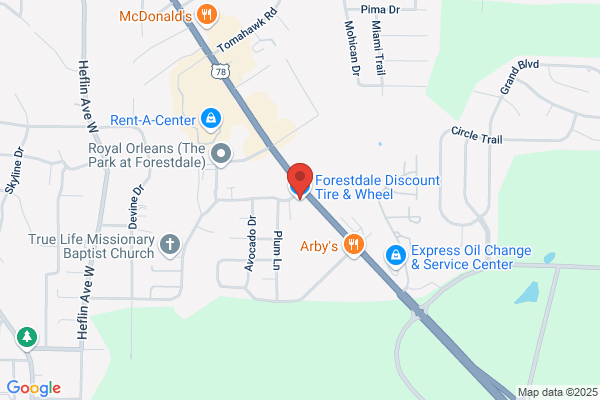 Forestdale Discount Tire & Wheel