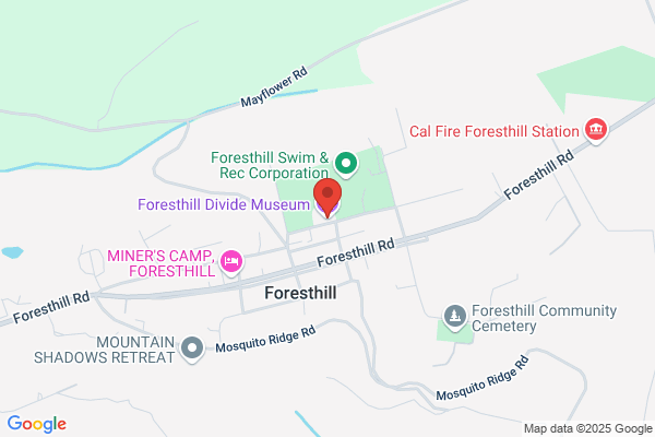 Forest Hill Divide Museum