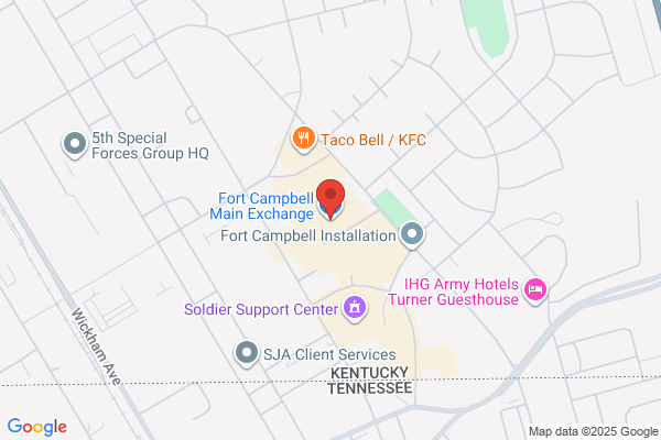 Fort Campbell Post Exchange, Kentucky Service Station