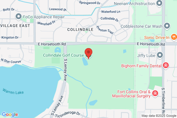 Fort Collins Public Golf Courses, Collindale Golf Clubhouse