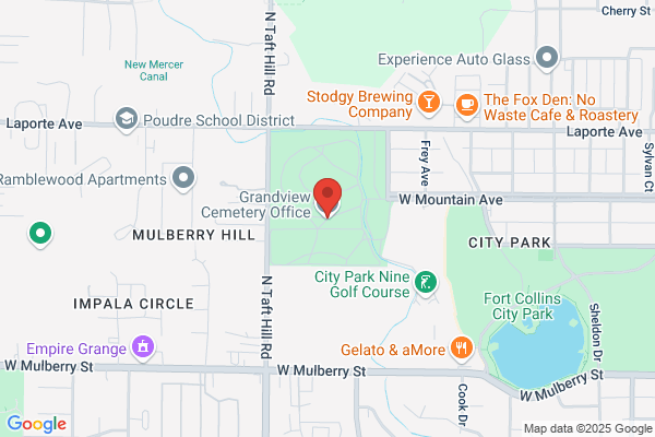 Fort Collins City Government, Cemetery Office