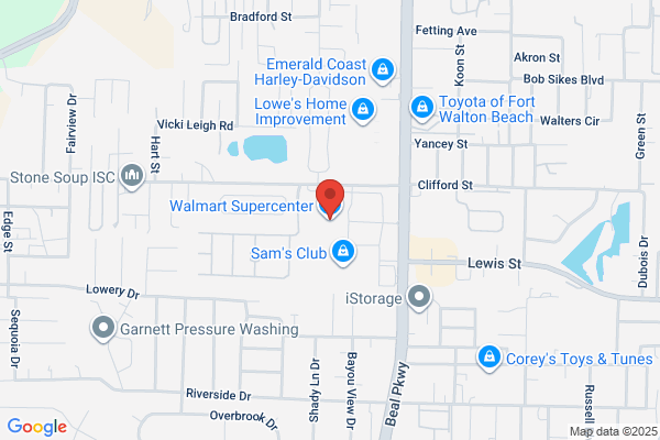 Wal-Mart Supercenter, Ft Walton Beach, Store Information