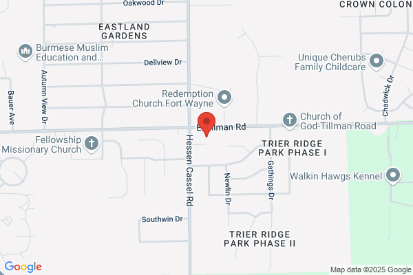 Trier Ridge Community Church of God, Church