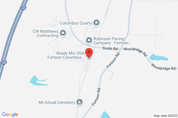 Ready Mix USA Fortson Columbus Smith Rd Vulcan Quarry Concrete Plant