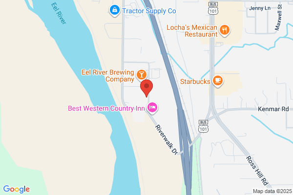 The Redwood Riverwalk, a boutique motel