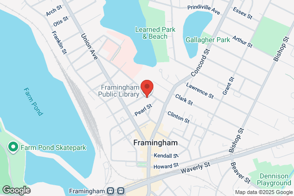 Framingham Town of, Libraries, Framingham Public Library