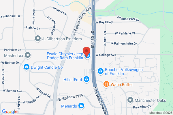 Ewald Chrysler Jeep Dodge Ram Franklin Service Repair and Tire Center