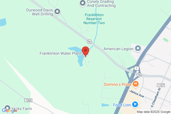 Franklinton Town of, Water Plant
