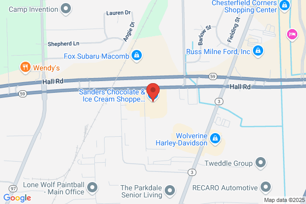 Sanders Chocolate & Ice Cream Shoppe - St. Clair Shores