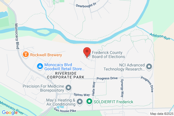 Frederick County, Election Board