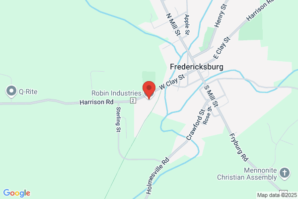 Robin Industries Fredrickburg Facilities
