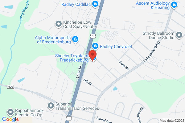 Sheehy Toyota of Fredericksburg Service & Parts Department