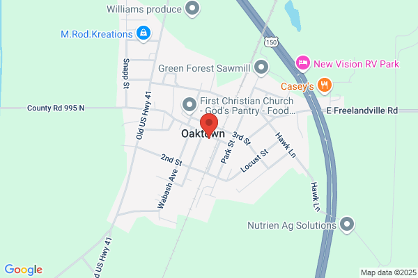 US Government Offices, Post Offices, Oaktown