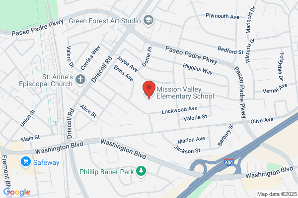 Fremont Unified School District, Schools, Elementary Schools, Mission Valley Elementary