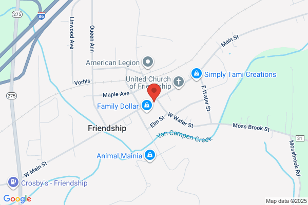 Friendship Town of, Supervisor