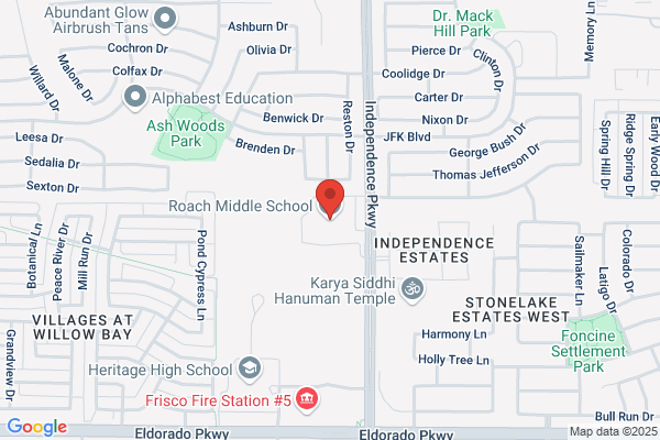 Frisco Independent School District, Middle Schools, Roach Middle School