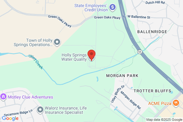 Holly Springs Town of, Water Quality