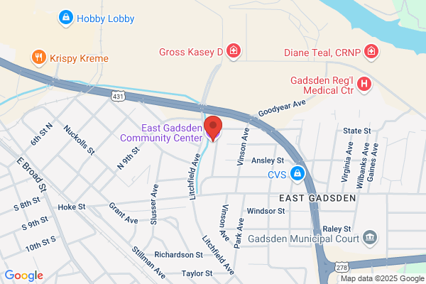 Gadsden City of, Parks and Recreation, East Gadsden Community Center