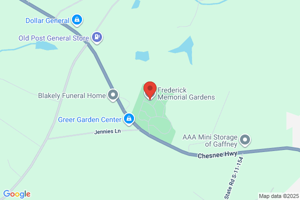 Frederick Memorial Gardens