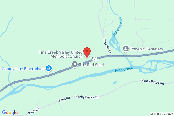 Pine Creek Valley United Methodist Church, Church