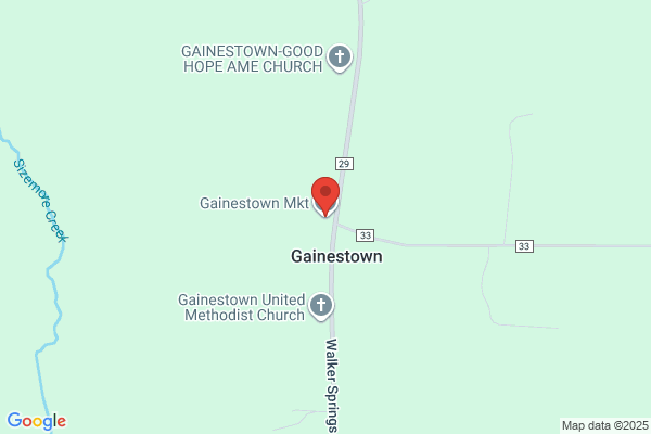 United States Government, Post Offices, Gainestown Post Office