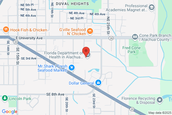 Alachua County of, Birth Records