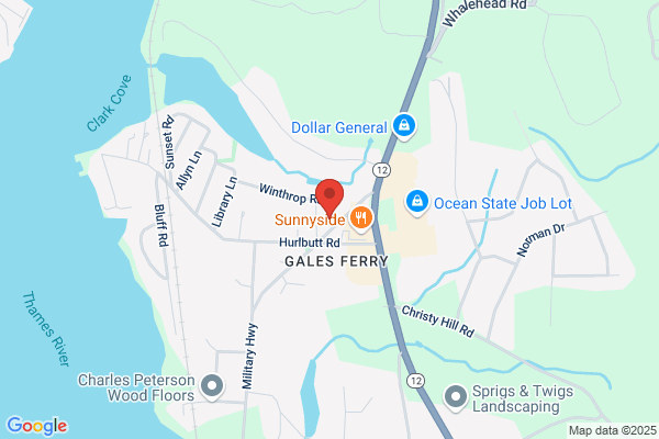 United States Government, United States Postal Service, Post Offices, Gales Ferry Post Office