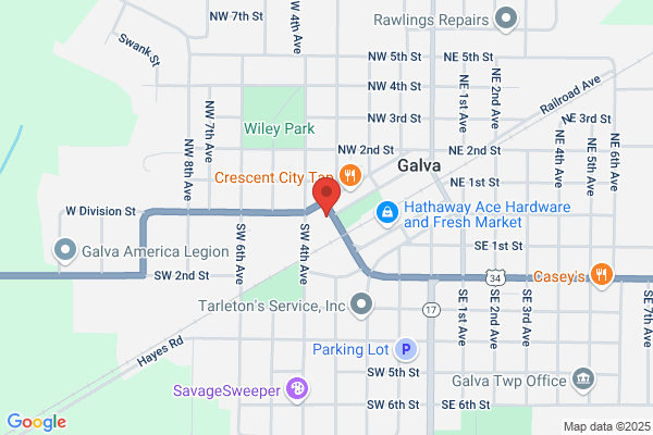 United States Government, Post Offices, Galva