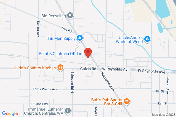Centralia OK Tire Point S