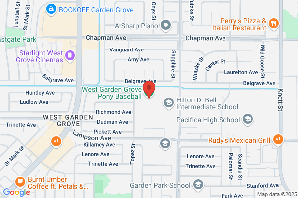 West Garden Grove Little League Snack Bar