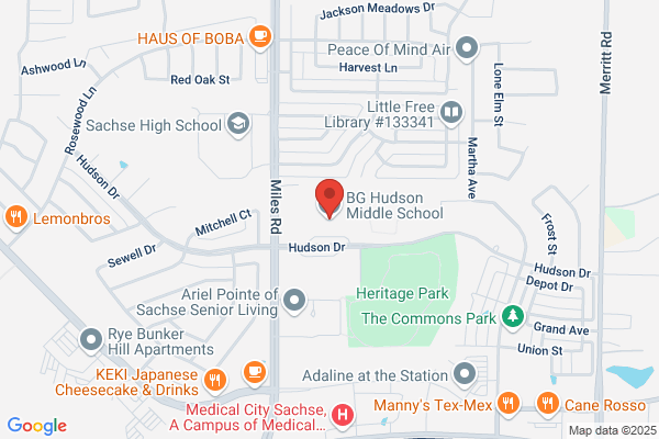 Garland Independent School District, Hudson Middle School