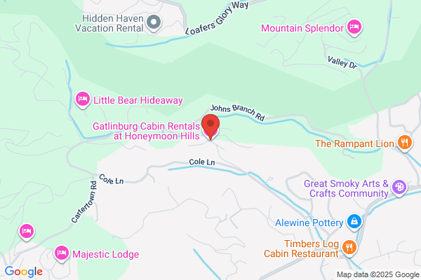 Gatlinburg Cabin Rentals at Honeymoon Hills