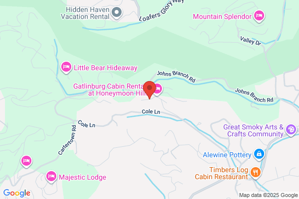 Gatlinburg Wedding Chapel at Honeymoon Hills