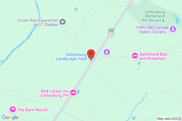 Gettysburg Landscape Supply Yard