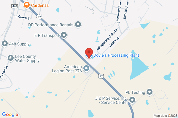 Doyle's Processing Plant