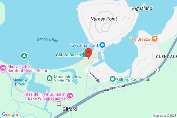 Gilford Town of, Gilford Beach