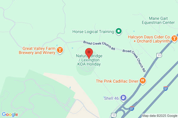 Natural Bridge / Lexington KOA Holiday