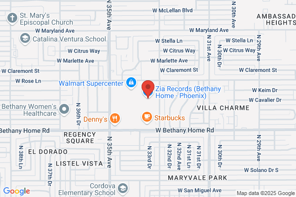 Zia Records (Bethany Home - Phoenix)