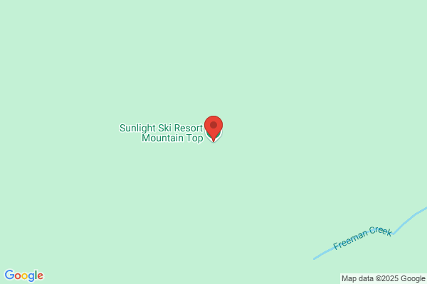 Sunlight Mountain Resort, Ski Area