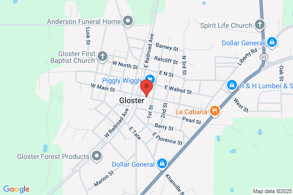 Gloster City of, General Superintendent
