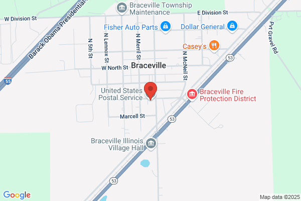 United States Government, Postal Service, Braceville
