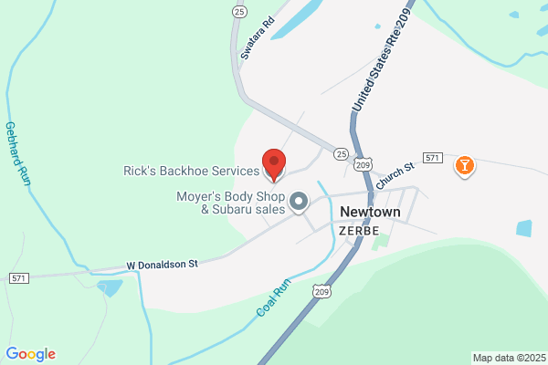 Rick's Backhoe Service Inc