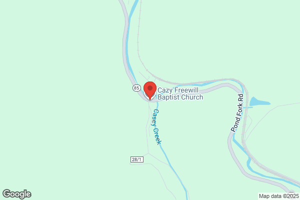 Cazy Freewill Baptist Church