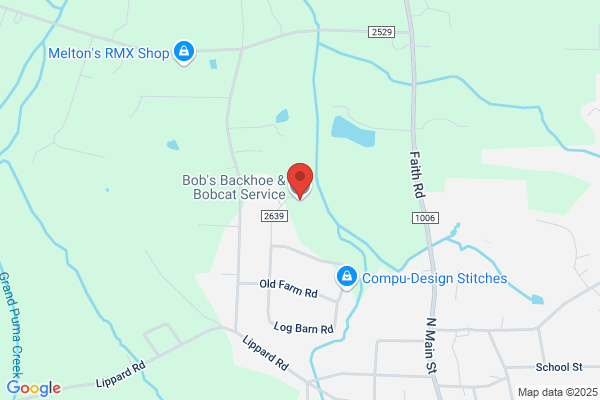 BOB'S BACKHOE  and  BOBCAT SERVICE