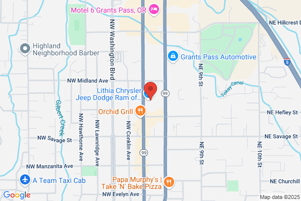 Lithia Chrysler Jeep Dodge Ram of Grants Pass Parts Center
