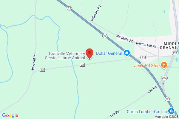 Granville Veterinary Svces, Large Animals