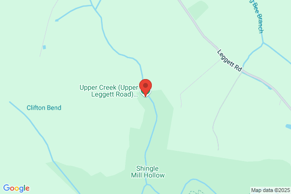 Upper Creek (Upper Leggett Road) Trailhead of the Cumberland Trail
