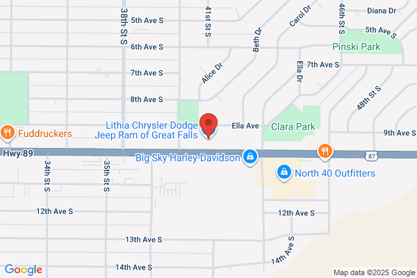 Lithia Chrysler Jeep Dodge of Great Falls Parts Center