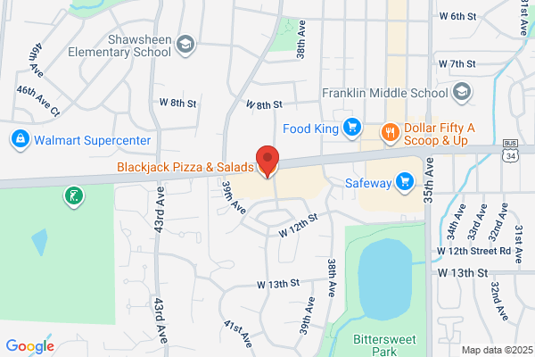 Blackjack Pizza & Salads