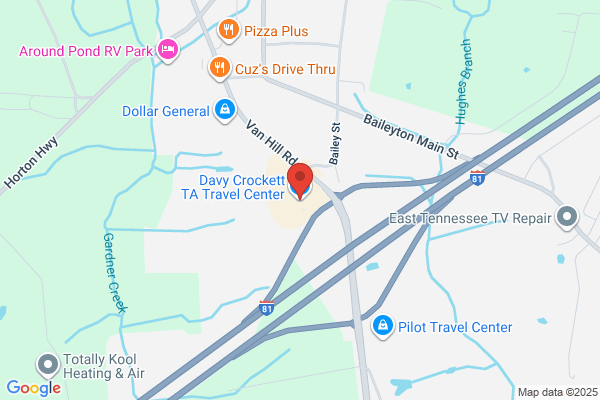 Davy Crockett Travel Center & Restaurant, Restaurant